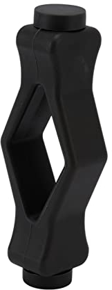 Ejoyous Washer Door Prop, Removable Front Load Washing Machine Door Prop, Mouth Shape Magnet Washer Door Stop Prop Avoid Holdy Moldy to Prevent Odors for Washing Machine Drying Washer (Black)