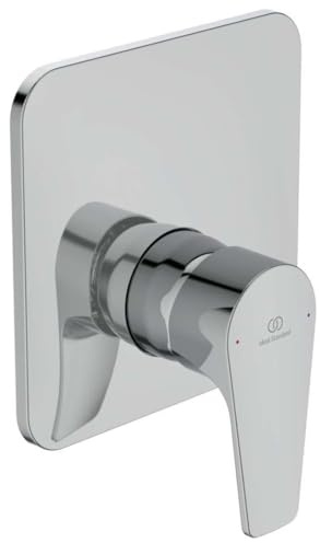 Ideal Standard - Cerafine D, Mezclador monomando para ducha empotrado, Una vía, Piezas externas, Cromado