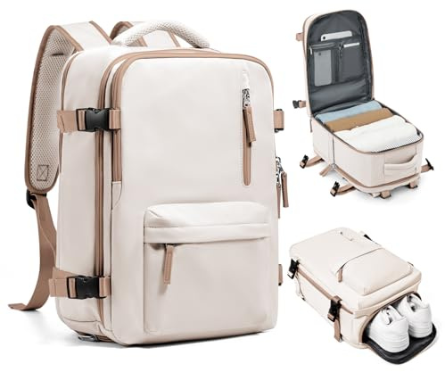 SZLX Sac a Dos Voyage Cabine Avion Bagage Cabine 40x20x25 pour Ryanair Sac Valise Cabine Ryanair 40x20x25 Femme Bagage à Main sous Le Siège Sac à Dos Homme pour Ordinateur Portable 14 Pouces