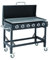 METRO PROFESSIONAL 6-Hauptbrenner Gasgrill Dayton, Stahl, Grillfläche 53 x 108 cm, fahrbar, mit Schutzabdeckung, Stahl, schwarz