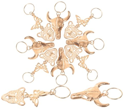 WOONEKY 10piezas Accesorios Para Trenzas Diseño De y Cabeza De Joyas Para Dreadlocks Adornos Para Peinados Decoración De Cabello