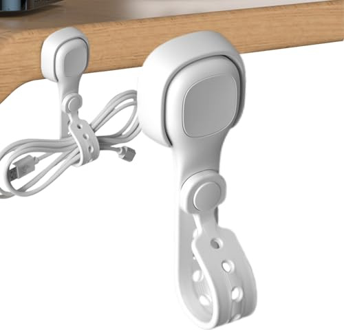 Bridas magnéticas de silicona, correas elásticas para gestión de cables, organizador de gestión de cables elásticos para carga de datos electrónicos, teléfono, viajes, oficina