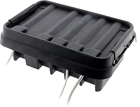 Boîtier de raccordement étanche IP55 - Noir - Zenitech