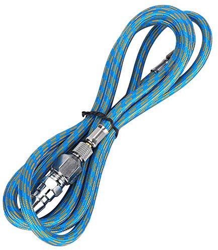 Iwata,Air Compressor,Braided Air Hose Adapter Kit Airhose for Spray Gun Air Compressor