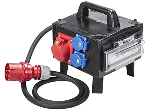 SIROX® Vollgummi-KleinverteilerGÜTERSLOH mit FI-Schalter