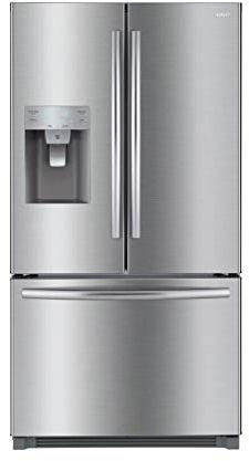 Winia French Door Bottom Mount Refrigerator 26 Cu Ft Stainless Steel