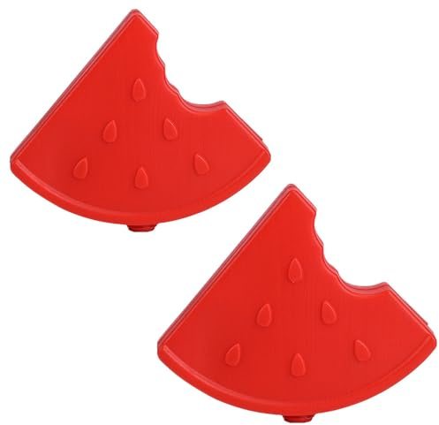 TRIXES Fun Watermelon Freezer Blocks for Cooler Bags – 2-Pack Ice Packs | Reusable Ice Blocks – Ideal for Pack Lunch Boxes, Picnics, Travel and Holidays – Essential Home Accessory – Compact Size