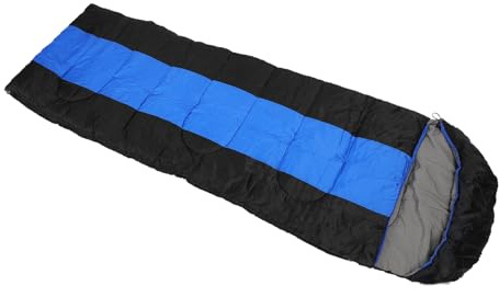 Sxhlseller Saco de Dormir con Calefacción, Saco de Dormir Calefactor de Campamento Portátil y Ligero para Caminatas de Mochila (Blue)