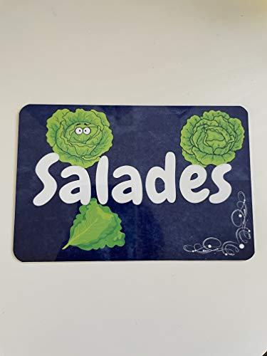 Plaque pour potager salades