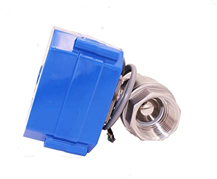 Rohrverbindungsstücke DN25 Edelstahl-Kugelhahn 1 Zoll Feine Kleine Elektro-Edelstahl-Kugelhahn Spezialventil for Heizung und Warmwasser Gasanschluss