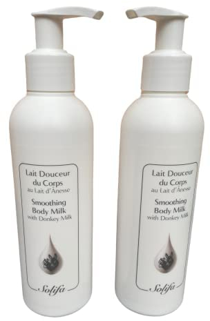 Eurotel 400 ML - Lait Corps au Lait d’ânesse (20%) + Agents Naturels Réparateurs - Fab. Belgique/France
