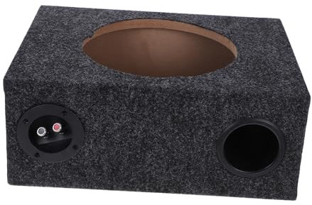 OUNONA Caisson De Basse Plat pour Voiture Boîtier Simple Subwoofer Enclosure Protection Audio Véhicule Montage Facile Optimisé