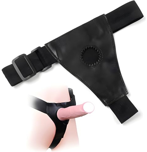 YUZHO Bondage Lesbian Panties,Straps Body Relaxing Waist Pants,Adjustable Strapless Waist Pants for Women Men Strap on harness Adjustable Strap-on Black