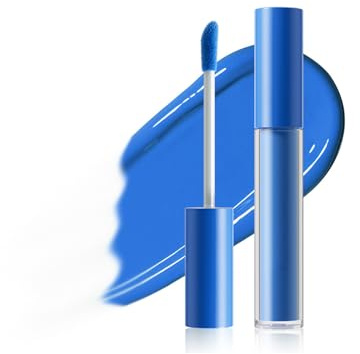 Corrector Ojeras - Producto para Ojeras Naranja, para Cubrir el Rojo, Neutralizar los Tonos de Fondo Naranjas, así como una Barra de Cubrimiento Prominente (#Blue, 3ml)
