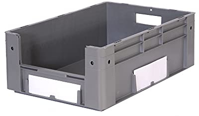 Provost Bac gerbable à ouverture frontale qualité alimentaire gris 39L - 60 x 40 x 21cm