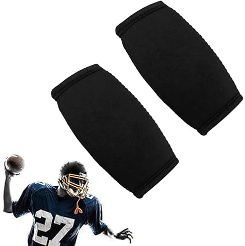 CHENNAN 2 pezzi Caschi Da Calcio Sottogola Coperture Comode Cinghie, Sport Calcio Sottogola Pad Casco Pad Casco Protettivo, Calcio Sottogola Pad Caschi Da Calcio Sottogola Coperture Comode (Nero)