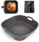Molde Silicona Freidora De Aire para Cosori 5.5 L Air Fryer, Bandeja Silicona Recipiente Reutilizable Airfryer Accesorios para COSORI CP158-AF