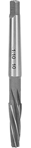 Alesatore per tornio NDNCZDHC 1:10, gambo conico, utensili taglio in acciaio rapido, affilatura 8 x 12 x 40 mm