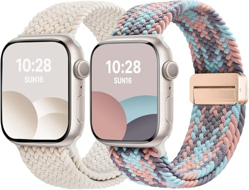 Fullmosa Flätat Armband för Apple Watch SE 40mm/42mm Series 11 10