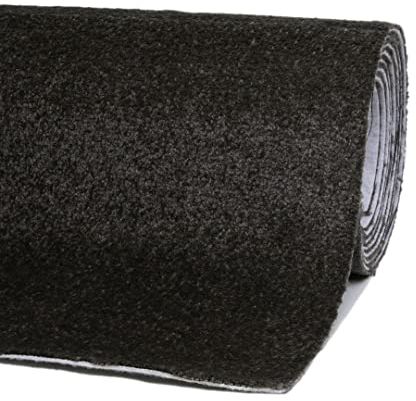 andiamo Teppichboden Izmir für Wohnzimmer und Kinderzimmer - Teppichboden Meterware zum Verlegen - Teppichbelag mit hoher Trittschalldämmung - weicher Teppichboden 400 x 550 cm Braun-Grau