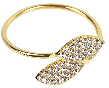 Servilleteros de Anillos Servilleta 12 Piezas Servilleteros Hechos a Mano Servilletas Hebillas para Cena de Boda Decoración de Banquete