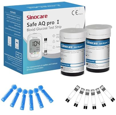 Sinocare Safe AQ Pro I Teststreifen Blutzucker 50