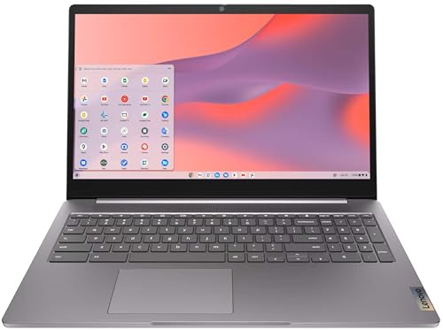 Lenovo Chromebook 15 IdeaPad 3i (15.6 FHD, 4GB RAM, 192GB Storage (64GB eMMC + 128GB SD Card), 2TB Cloud Storage, Intel Celeron) Home & Student, Webcam, 10-Hour Long Battery Life, Wi-Fi 6, Chrome OS