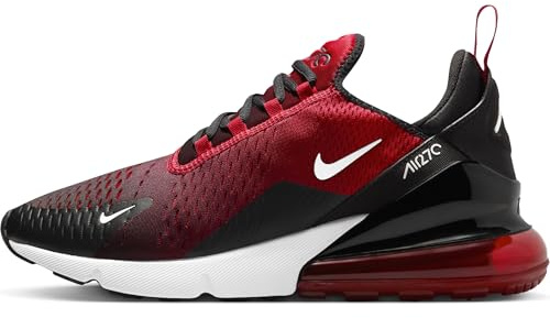 Nike Air Max 270 Scarpe per Il Tempo Libero da Uomo Gym Red/White/Black 39