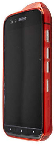caseroxx Schutzhülle für Cat S61 in rot – Flexibles TPU-Case aus stoßfestem Gummi, passgenaue Handy-Tasche mit Kantenschutz & rutschfestem Grip