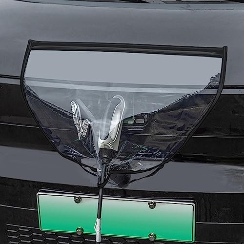 EV Charger Port Cover | Rainproof Waterproof Dustproof | Car Charging Port Rain Cover | Magnetic Transparent Rain Cloth | All Weather Protection | For Most Electric Vehicle Charging Ports