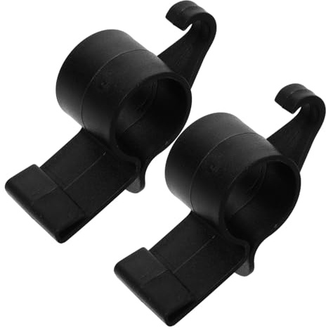 WEKADRIN 1set Car Trunk Umbrella Holder Plastic Hooks Space Saving Organizer for Umbrellas and Towels Multi Functional Car Boot Hangers 2pcs