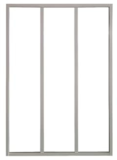 Vente-unique-Atelier-Glaswand - 90 x 130 cm - thermolackiertes Aluminium - Weiß - Bayview