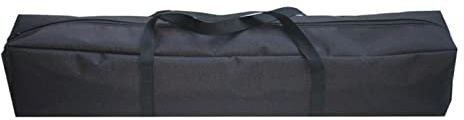 URPIZY Étui de transport léger en nylon pour trépied pour microphone, trépied, monopode, parapluie, accessoires photographiques, noir, 150 x 9 x 150 cm