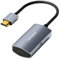 4K HDMI Stecker auf USBC Buchse Adapter, Unidirektionales HDMI-Eingang auf USB Typ C 3.1-Ausgang Konverter für MacBook Pro, Microsoft Surface, Xreal Air