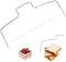 YZROHYI Taglia Pan di Spagna Regolabile, Filo Taglia Torta a Strati 32 cm, Torta Taglierina Affettatrice, Archetto Taglia Torta Acciaio Inox, Cake Cutter, Tagliatorta a Fette per Casa, Pasticceria