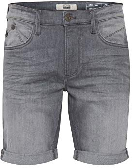 Blandning Grilitsch herr jeans shorts kort denim byxor i Destroyed-utseende av stretch-material Slim Fit