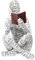 NUZAMAS Estatua moderna de mujer leyendo pulpa de madera libros figura pensador estatua decoración del hogar personajes abstractos decoración para sala de estar, oficina, dormitorio, estantería, mesa,