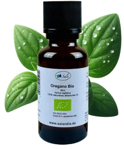 Sala Oreganoöl Aroma ätherisches Organo Öl BIO - zum Verzehr - 100% naturrein 30 ml