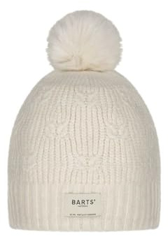 Barts Damen Strickmütze Macawa Wintermütze mit Kunstfell-Bommel