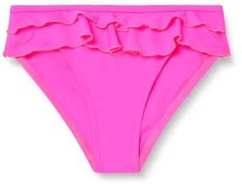 HAUTE PRESSION Bébé Fille Culotte Uni Rose Fluo Maillot De Bain pour Et Bambins, Rose Fluo, 6 Ans EU