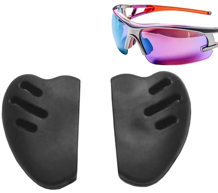 Tax de pont à nez pour verres | Lunettes de soleil Sport, Ces pièces de nez pour les lunettes sont conçues à partir de caoutchouc