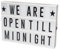 Perel LED-Leuchtkasten,USB,3x AAA,95 Buchstaben,10 Emojis,30 x 22 x 4,3 cm