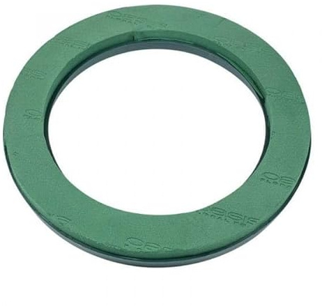 Generisch 1 St... Oasis Steckmoos Ring 35 cm Naylor Base Steckschaum für Frischblumen Profi-QUALITÄT für Blumen Steckmasse