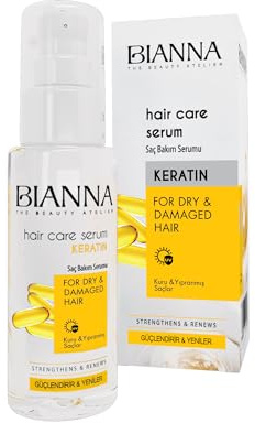 Bianna Keratin Haarserum 75 ml - Beleben und Verjüngen Sie Ihre Haare mit Keratin Therapie
