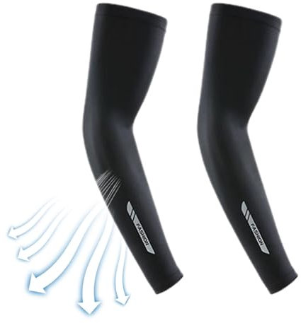 Genérico Mangas para brazos Protección UV,Mangas para cubrir brazos | Mangas de brazo transpirables Protección solar para el verano,Bloquea los rayos UV Deportes al aire libre Mangas UPF50+ para