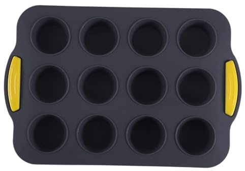 VALICLUD Teglia Muffin in Silicone Cup Profonda Antiaderente Per Forno Resistente e Facile Da Pulire Stampi Cake Pan Per Cucina e Dolcezza