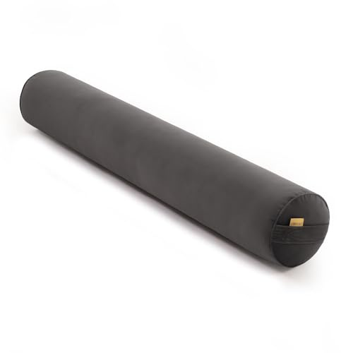 Ailuteie Body Pillow for Adults,Long Round Pillow,Big Cylindrical Pillow,Large Full Bolster Pillows for Side Sleepers (Steel Gray, 47.24*7.87)