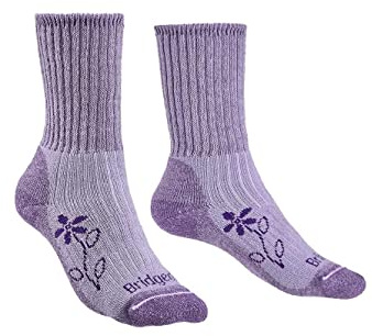 Bridgedale HIKE Midweight Merino Comfort Boot-Women's- Medium-Violet