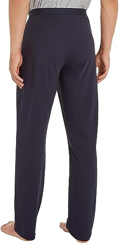 Tommy Hilfiger Uomo Pantaloni da Jogging Jersey Sweatpant Cotone, Blu (Desert Sky), L
