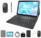 EagleSoar Android 10 inch 64GB Storage 1TB TF Expansion, Dual Camera, 10.1'' FHD+ IPS, Support 2.4G&5G WiFi, Bluetooth 5.0, GPS with Wireless Mouse, Keyboard, Pen, Tablet Case